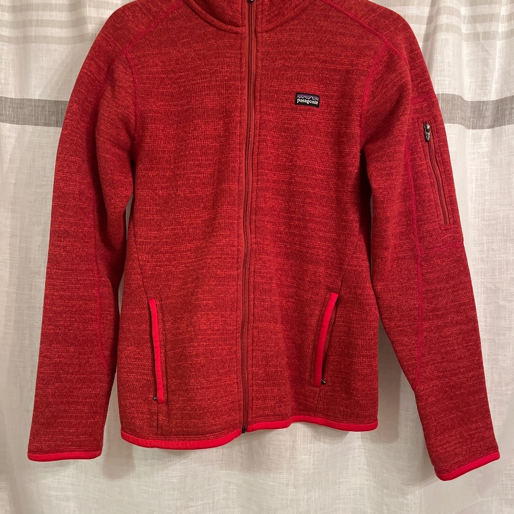 Patagonia Red Better Sweater jacket